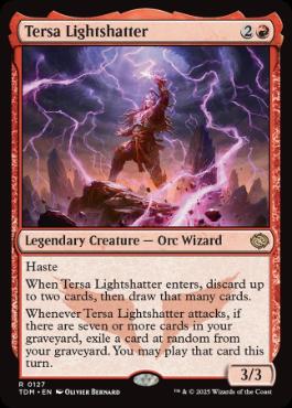 [127]【EN】【FOIL】光砕く者、テルサ/Tersa Lightshatter【TDM】[R][赤]