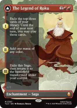 [357]【EN】■ボーダーレス■ロクの伝説/The Legend of Roku【TLA】[M][赤]