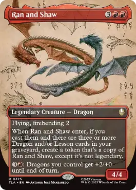 [325]【EN】【FOIL】■ボーダーレス■ランとシャオ/Ran and Shaw【TLA】[R][赤]