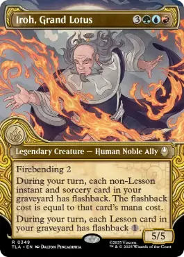 [349]【EN】【FOIL】■ショーケース■名人、アイロー/Iroh, Grand Lotus【TLA】[R][多色]