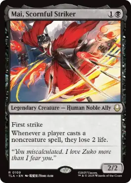 [109]【EN】【FOIL】見下す高手、メイ/Mai, Scornful Striker【TLA】[R][黒]