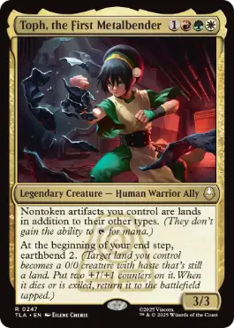 [247]【EN】最初の金属のベンダー、トフ/Toph, the First Metalbender【TLA】[R][多色]