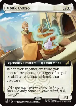 [173]【EN】■拡張アート■ギャツォ和尚/Monk Gyatso【TLE】[R][白]