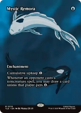 [016]【EN】■ボーダーレス■神秘的負荷/Mystic Remora【TLE】[M][青]