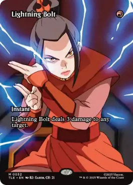 [032]【EN】■ボーダーレス■稲妻/Lightning Bolt【TLE】[M][赤]