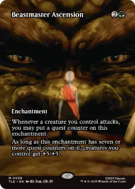 [039]【EN】■ボーダーレス■獣使いの昇天/Beastmaster Ascension【TLE】[M][緑]
