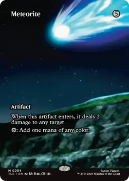 [054]【EN】■ボーダーレス■隕石/Meteorite【TLE】[M][茶]