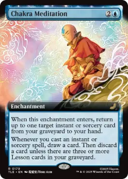 [179]【EN】【FOIL】■拡張アート■チャクラの瞑想/Chakra Meditation【TLE】[R][青]