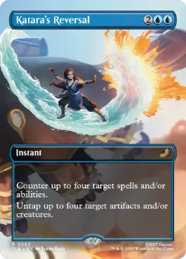 [063]【EN】【FOIL】■ボーダーレス■カタラの逆転/Katara's Reversal【TLE】[R][青]