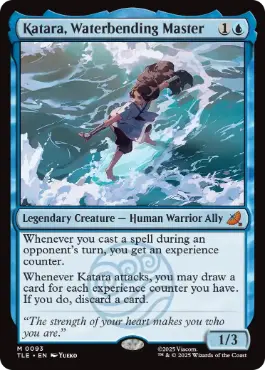 [093]【EN】【FOIL】水の技の達人、カタラ/Katara, Waterbending Master【TLE】[M][青]