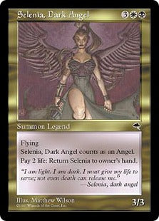 [270]【EN】闇の天使セレニア/Selenia, Dark Angel【TMP】[R][多色]
