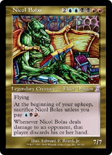 [098]【JP】■旧枠■ニコル・ボーラス/Nicol Bolas【TSB】[R][多色]
