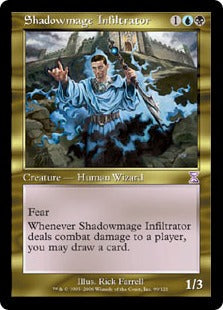 [099]【EN】■旧枠■影魔道士の浸透者/Shadowmage Infiltrator【TSB】[R][多色]