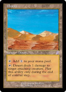 [118]【JP】■旧枠■砂漠/Desert【TSB】[R][土地]