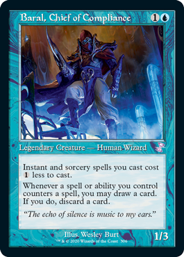 [306]【EN】■旧枠■遵法長、バラル/Baral, Chief of Compliance【TSR-BS】[R][青]