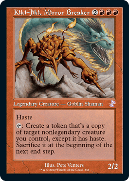 [346]【EN】■旧枠■鏡割りのキキジキ/Kiki-Jiki, Mirror Breaker【TSR-BS】[R][赤]