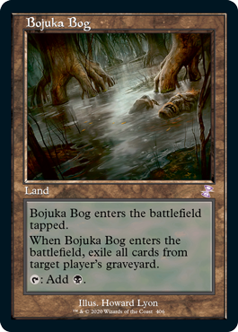 [406]【EN】■旧枠■ボジューカの沼/Bojuka Bog【TSR-BS】[R][土地]