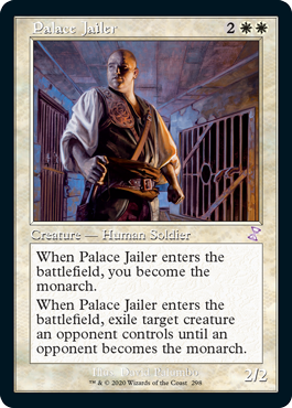 [298]【EN】【FOIL】■旧枠■宮殿の看守/Palace Jailer【TSR-BS】[R][白]