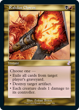 [384]【EN】【FOIL】■旧枠■ラクドスの魔除け/Rakdos Charm【TSR-BS】[R][多色]