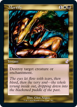 [381]【EN】【FOIL】■旧枠■屈辱/Mortify【TSR-BS】[R][多色]