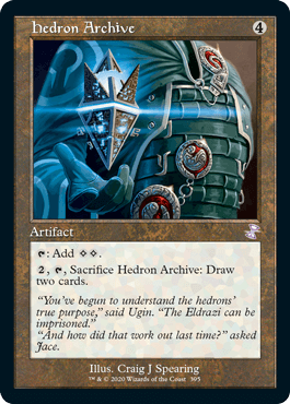 [395]【EN】【FOIL】■旧枠■面晶体の記録庫/Hedron Archive【TSR-BS】[R][茶]