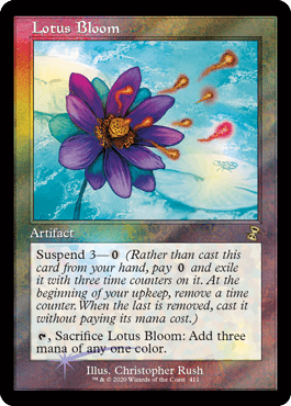 [411]【EN】【FOIL】睡蓮の花/Lotus Bloom【TSR-BS】[R][茶]