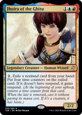 [256]【EN】【FOIL】ギトゥのジョイラ/Jhoira of the Ghitu【TSR】[R][多色]