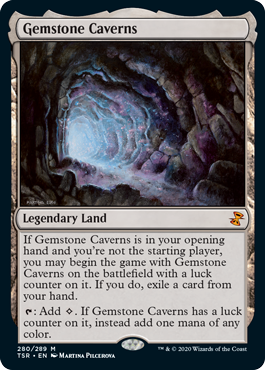 [280]【EN】【FOIL】宝石の洞窟/Gemstone Caverns【TSR】[M][土地]