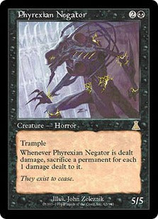 [065]【JP】ファイレクシアの抹殺者/Phyrexian Negator【UDS】[R][黒]
