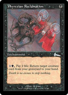 [063]【EN】ファイレクシア流再利用/Phyrexian Reclamation【ULG】[U][黒]