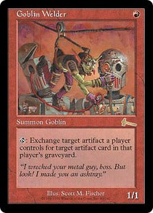 [080]【EN】ゴブリンの溶接工/Goblin Welder【ULG】[R][赤]