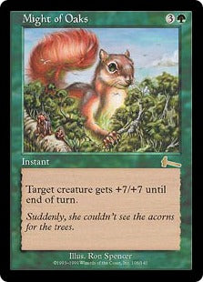 [106]【JP】樫の力/Might of Oaks【ULG】[R][緑]