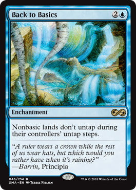 [046]【EN】【FOIL】基本に帰れ/Back to Basics【UMA】[R][青]