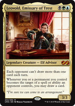[210]【EN】【FOIL】トレストの使者、レオヴォルド/Leovold, Emissary of Trest【UMA】[M][多色]
