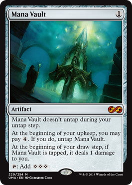 [229]【EN】【FOIL】魔力の櫃/Mana Vault【UMA】[M][茶]