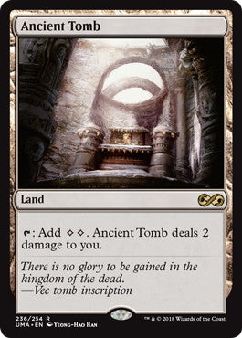 [236]【EN】【FOIL】古えの墳墓/Ancient Tomb【UMA】[R][土地]