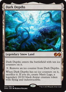 [241]【EN】【FOIL】暗黒の深部/Dark Depths【UMA】[M][土地]