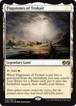 [243]【EN】【FOIL】トロウケアの敷石/Flagstones of Trokair【UMA】[R][土地]