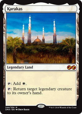 [244]【EN】【FOIL】カラカス/Karakas【UMA】[M][土地]