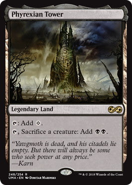 [248]【EN】【FOIL】ファイレクシアの塔/Phyrexian Tower【UMA】[R][土地]