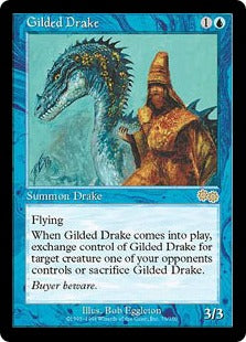 [076]【JP】金粉のドレイク/Gilded Drake【USG】[R][青]