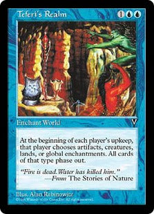 [044]【EN】テフェリーの世界/Teferi's Realm【VIS】[R][青]