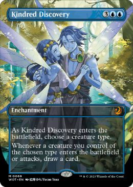 [069]【EN】■ボーダーレス■同族の発見/Kindred Discovery【WOT】[M][青]