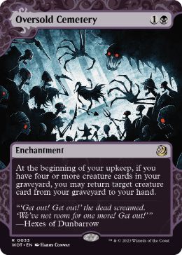 [033]【EN】定員過剰の墓地/Oversold Cemetery【WOT】[R][黒]
