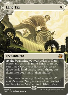 [009]【EN】【FOIL】土地税/Land Tax【WOT】[M][白]