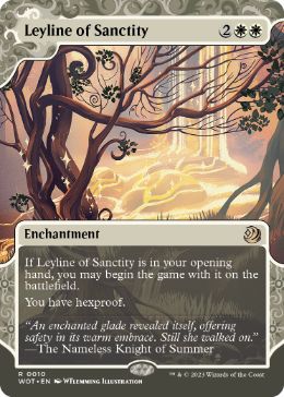 [010]【EN】【FOIL】神聖の力線/Leyline of Sanctity【WOT】[R][白]