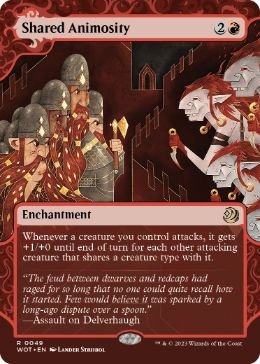 [049]【EN】【FOIL】分かち合う憎しみ/Shared Animosity【WOT】[R][赤]