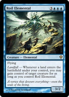 [062]【EN】乱動の精霊/Roil Elemental【ZEN】[R][青]