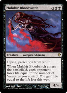 [100]【EN】マラキールの血魔女/Malakir Bloodwitch【ZEN】[R][黒]