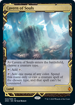 [022]【EN】魂の洞窟/Cavern of Souls【ZNE】[M][土地]